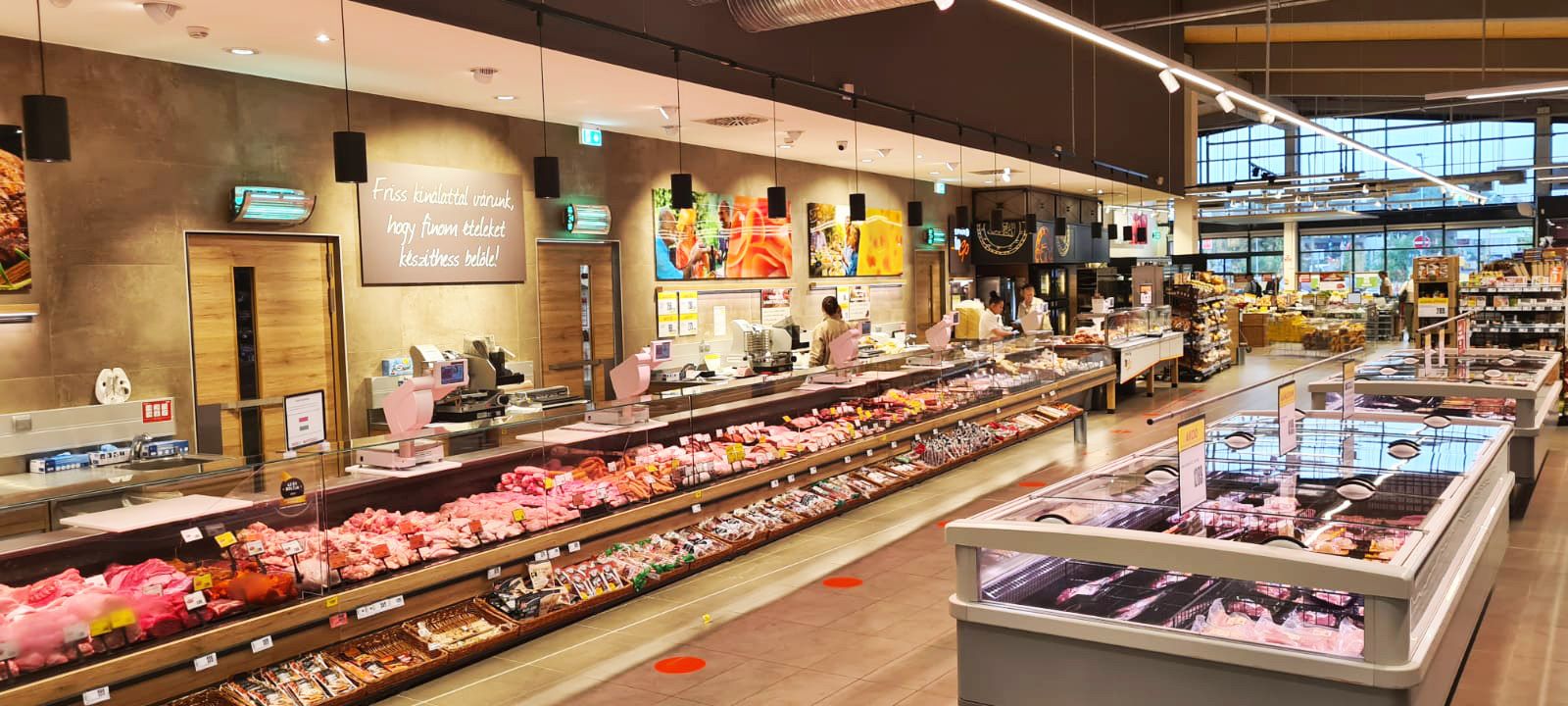 Élelmiszer láncok, 
Márketek,
Benzinkutak,
Ékszer és óraüzletek,
Gyógyszertárak,
Szépségszalonok